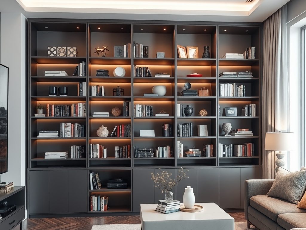 Regał jako funkcjonalna ścianka działowa: podział przestrzeni z pomysłem i stylem