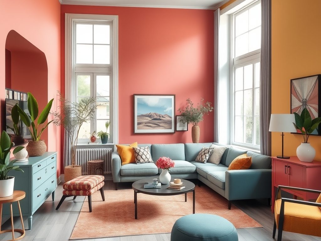 Kolory we wnętrzu: jak dobierać barwy zgodnie ze stylem, światłem i proporcjami pomieszczenia