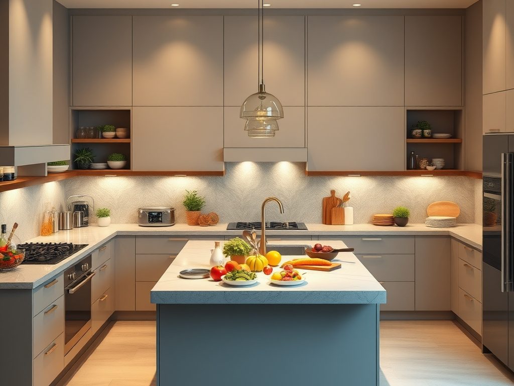 Wyspa kuchenna jako naturalny podział stref – funkcjonalność i ergonomia w praktyce