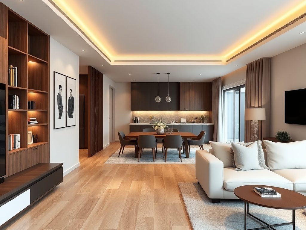 Jak praktycznie i efektownie wydzielić jadalnię w salonie bez utraty przestronności