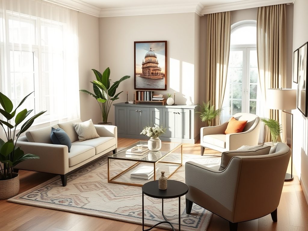 Jak skutecznie wydzielić strefy w salonie, by zachować komfort i styl wnętrza