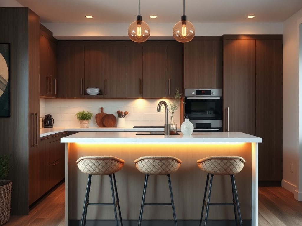 Półwysep kuchenny z hokerami – kiedy warto go wybrać i jak zadbać o funkcjonalność wnętrza